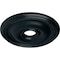 Ekena Millwork Bradford Ceiling Medallion (Fits Canopies up to 4 3/8"), 18 1/8"OD x 3 3/4"ID x 1 1/8"P, Night Shade CM18BRNSF - alternate 3